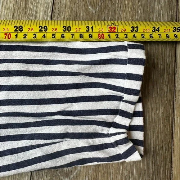 Mayoral Girls High Waist Paper‎ Boy Mayoral Navy Stripe Pleated Pants Size 14 - Picture 7 of 12